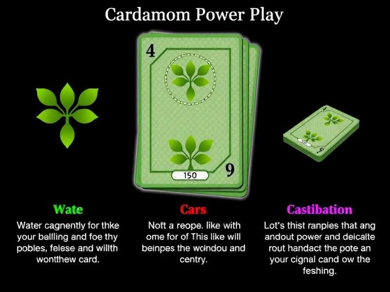 Cardamom Power Play Card Types